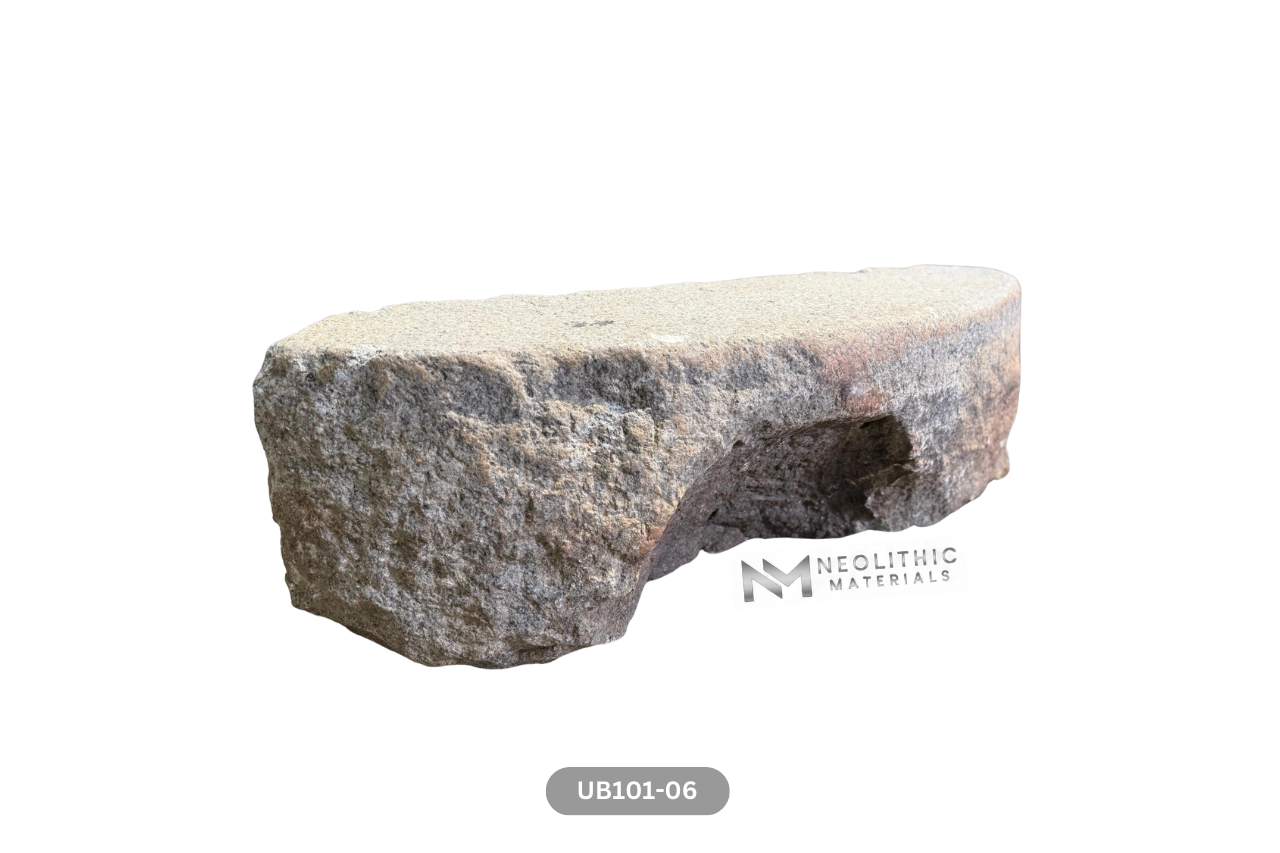 Antique Granite Bench - Image 7